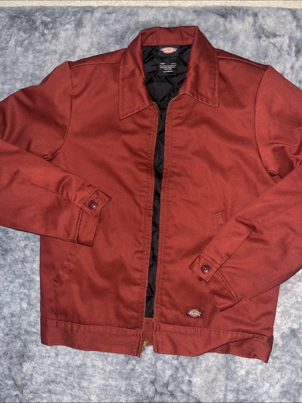 Dickies Men's Burnt Orange Bomber Jacket